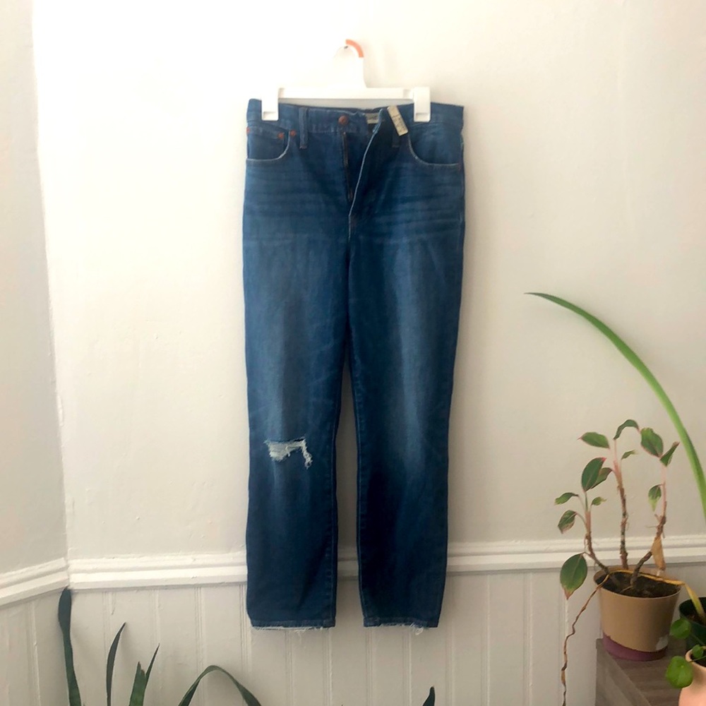 Madewell, size 28, The Perfect Vintage Crop Jean